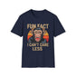 Fun Fact I Can't Care Less Chimpanzee - T-Shirt