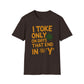 I Toke Only On Days That End In Y - T-Shirt