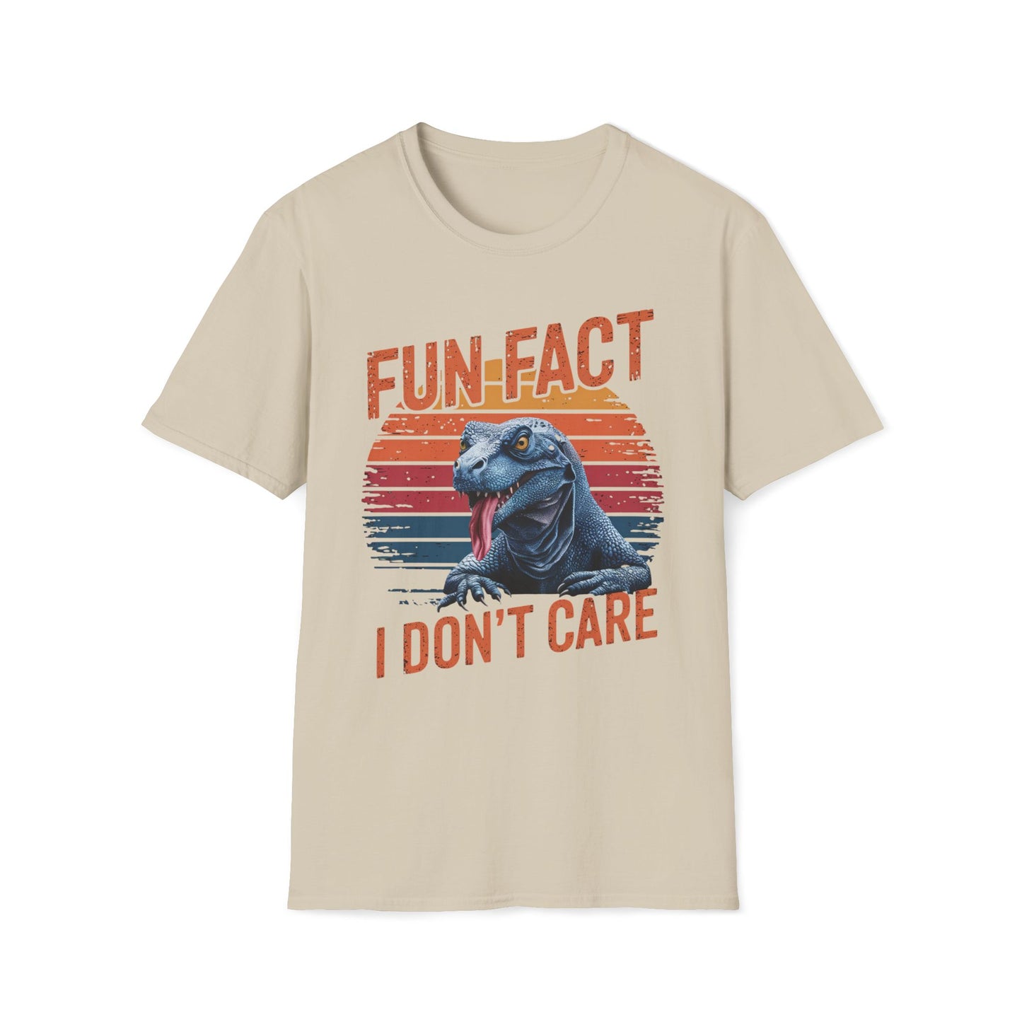 Fun Fact I Don't Care Tyrannosaurus Rex T-Shirt