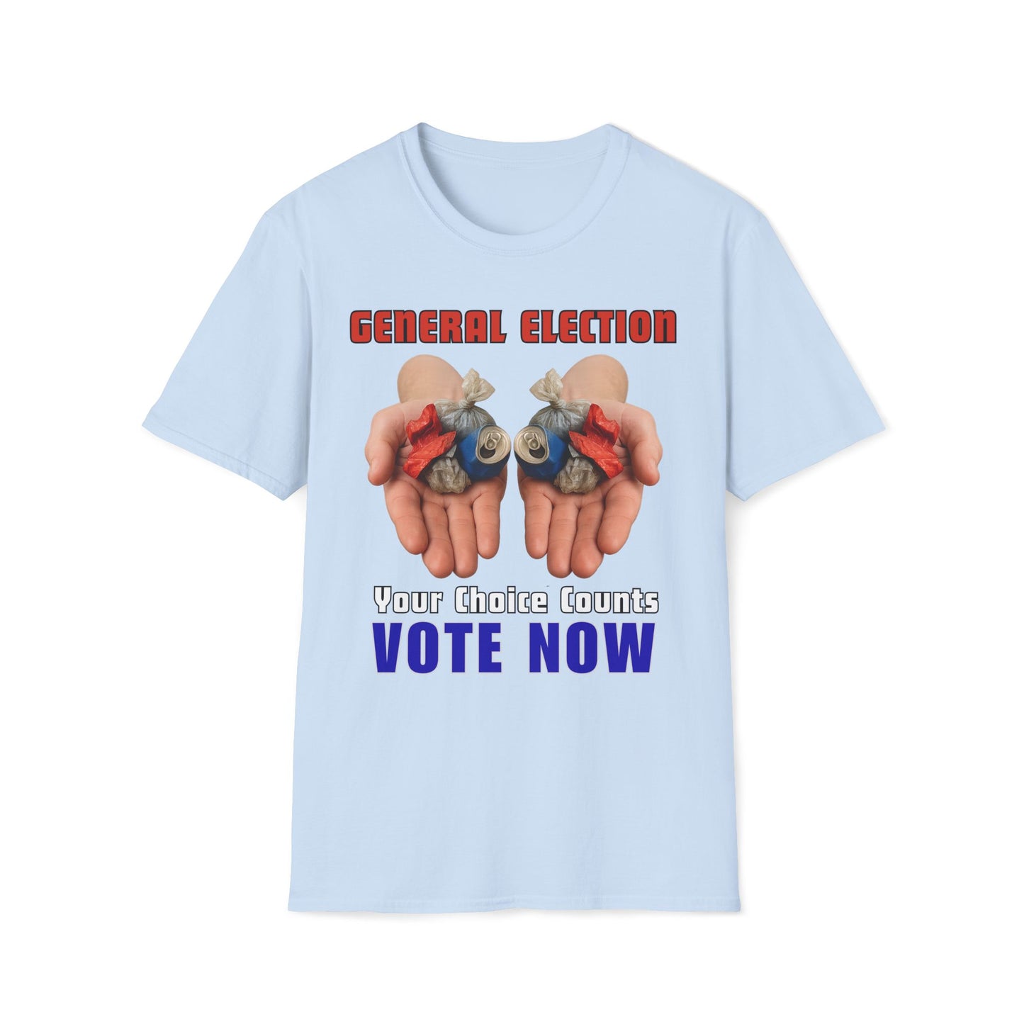 Your Choice Counts Vote Now T-Shirt