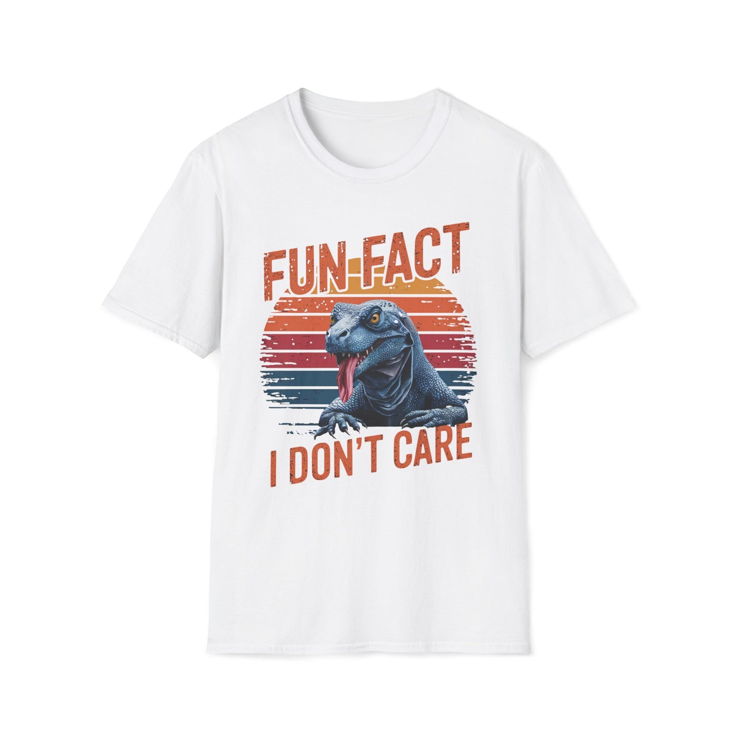 Fun Fact I Don't Care Tyrannosaurus Rex T-Shirt