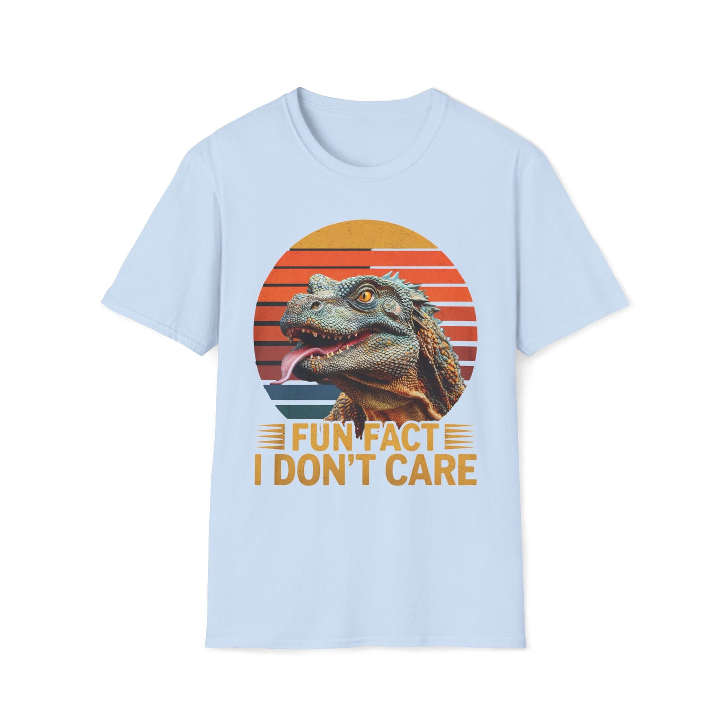 Fun Fact I Don't Care T Rex T-Shirt