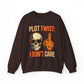 Apathetic Skeleton Doesn't Care Crewneck