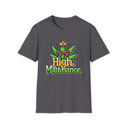 High Maintenance Green King Leaf T-Shirt